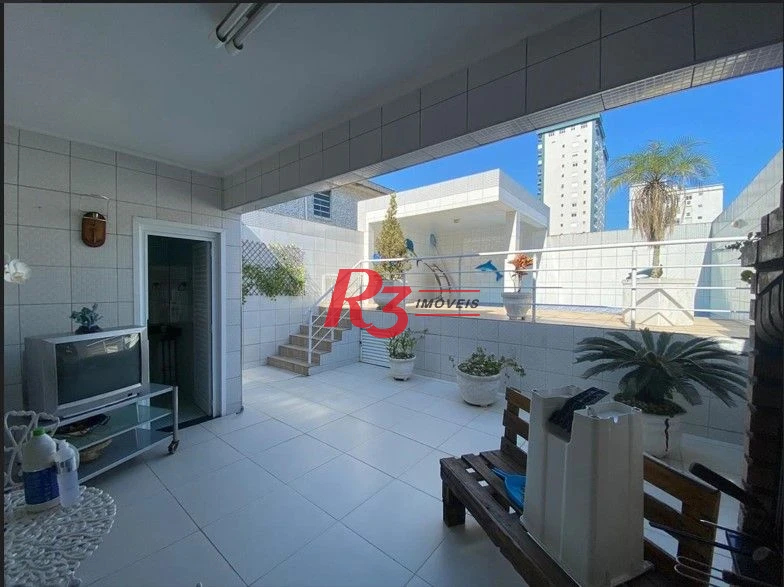 Casa com 5 dormitórios, 240 m² - Aparecida - Santos/SP