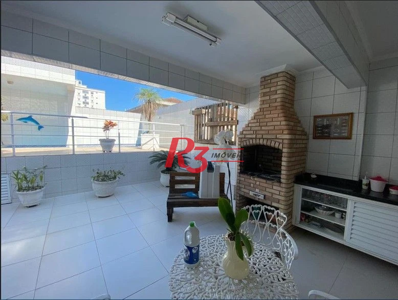 Casa com 5 dormitórios, 240 m² - Aparecida - Santos/SP