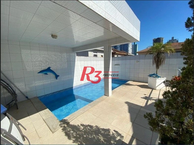 Casa com 5 dormitórios, 240 m² - Aparecida - Santos/SP
