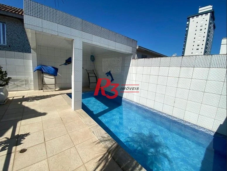 Casa com 5 dormitórios, 240 m² - Aparecida - Santos/SP