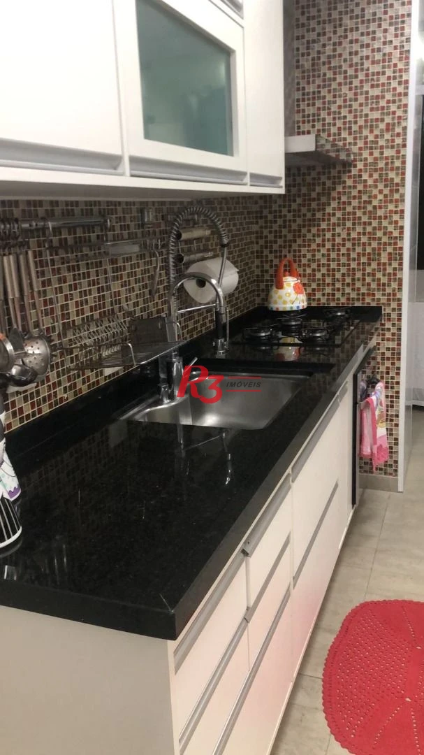 Apartamento com 2 dormitórios à venda, 120 m² por R$ 2.250.000,00 - José Menino - Santos/SP