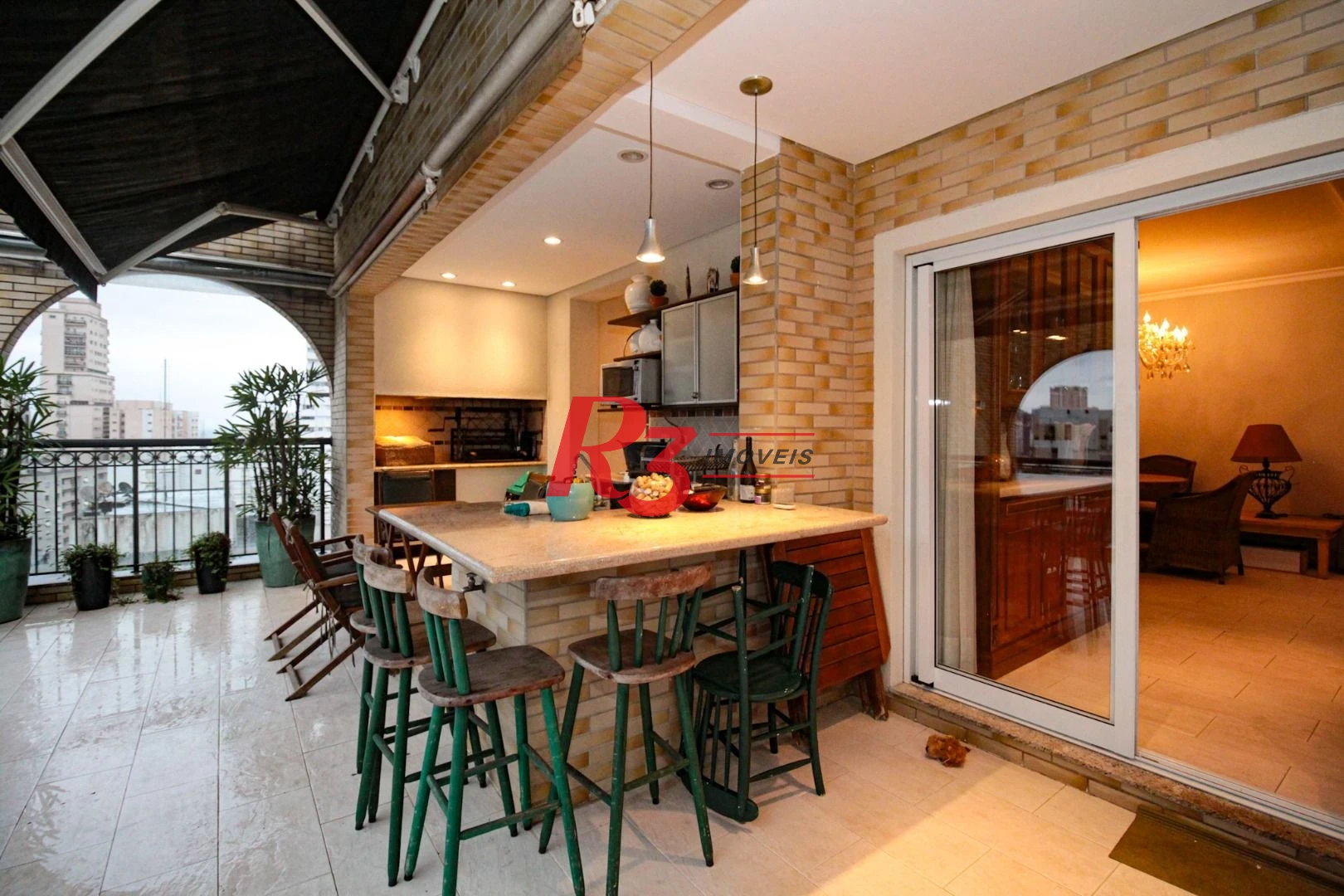 Cobertura à venda, 437 m² por R$ 5.600.000,00 - Gonzaga - Santos/SP