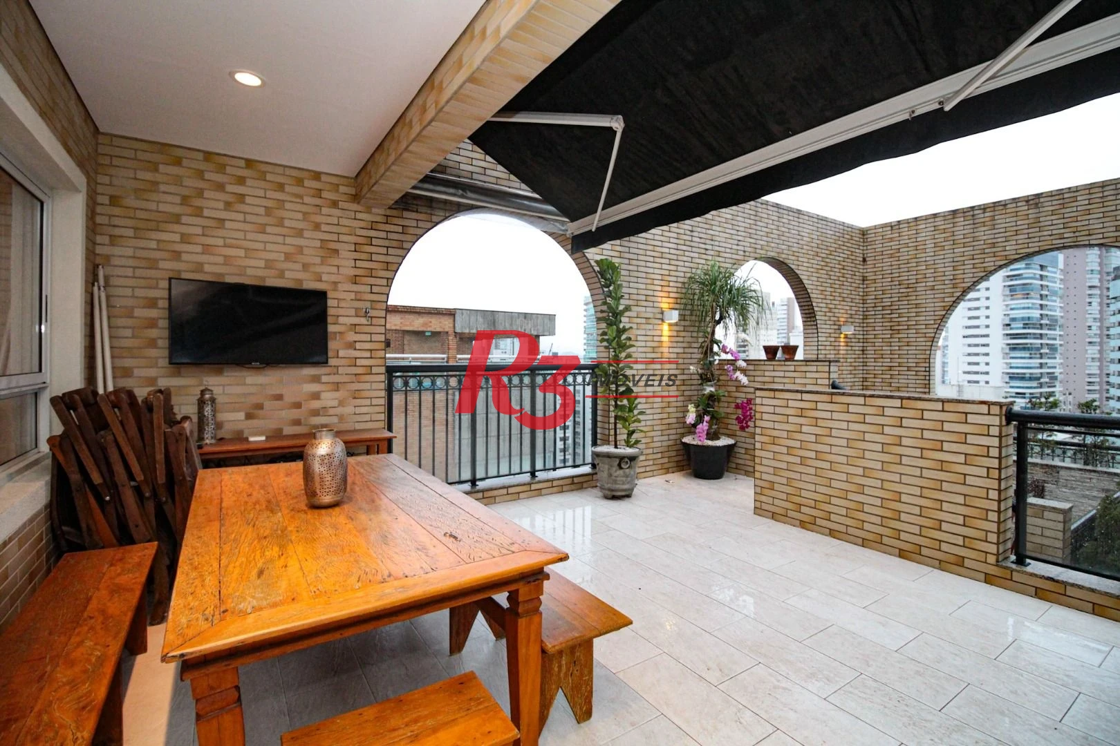 Cobertura à venda, 437 m² por R$ 5.600.000,00 - Gonzaga - Santos/SP