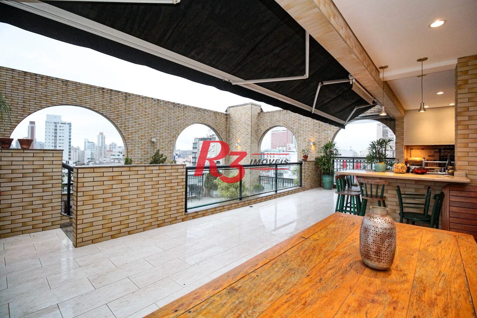 Cobertura à venda, 437 m² por R$ 5.600.000,00 - Gonzaga - Santos/SP