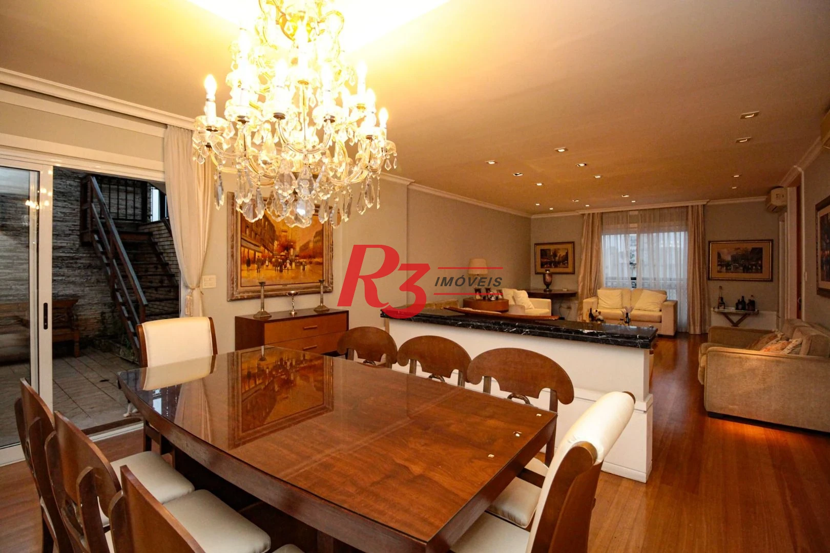 Cobertura à venda, 437 m² por R$ 5.600.000,00 - Gonzaga - Santos/SP