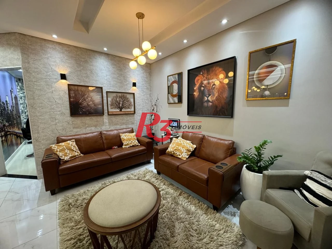 Casa com 3 dormitórios à venda, 189 m² por R$ 1.680.000,00 - Campo Grande - Santos/SP