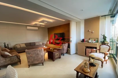 Apartamento com 3 dormitórios à venda, 204 m² por R$ 2.660.000,00 - Vila Rica - Santos/SP