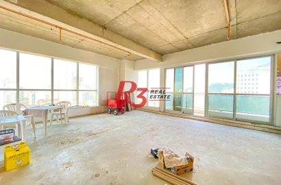 Sala à venda, 58 m² por R$ 535.000,00 - Gonzaga - Santos/SP