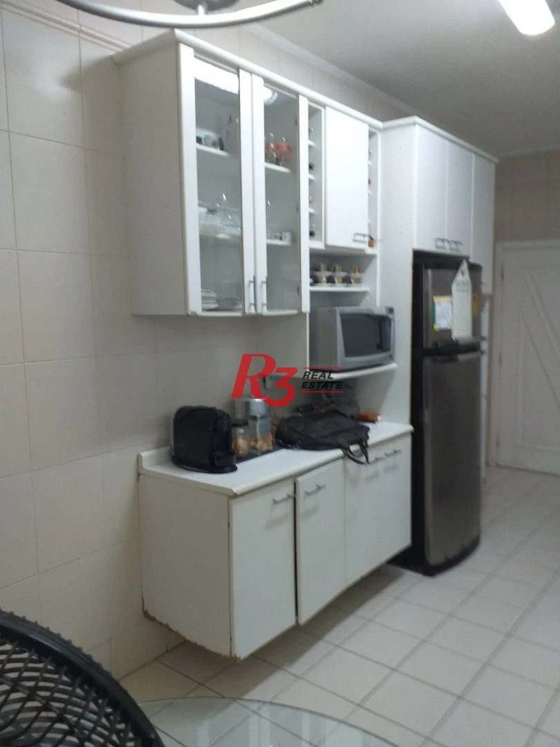 Apartamento com 4 dormitórios à venda, 156 m² - Pompéia - Santos/SP