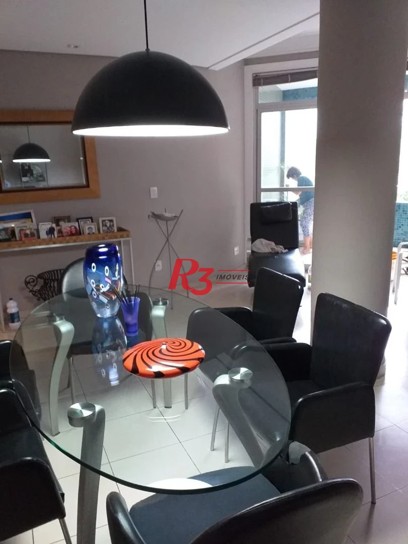 Apartamento na Pompéia com 4 quartos  à venda, 156 m² - Pompéia - Santos/SP