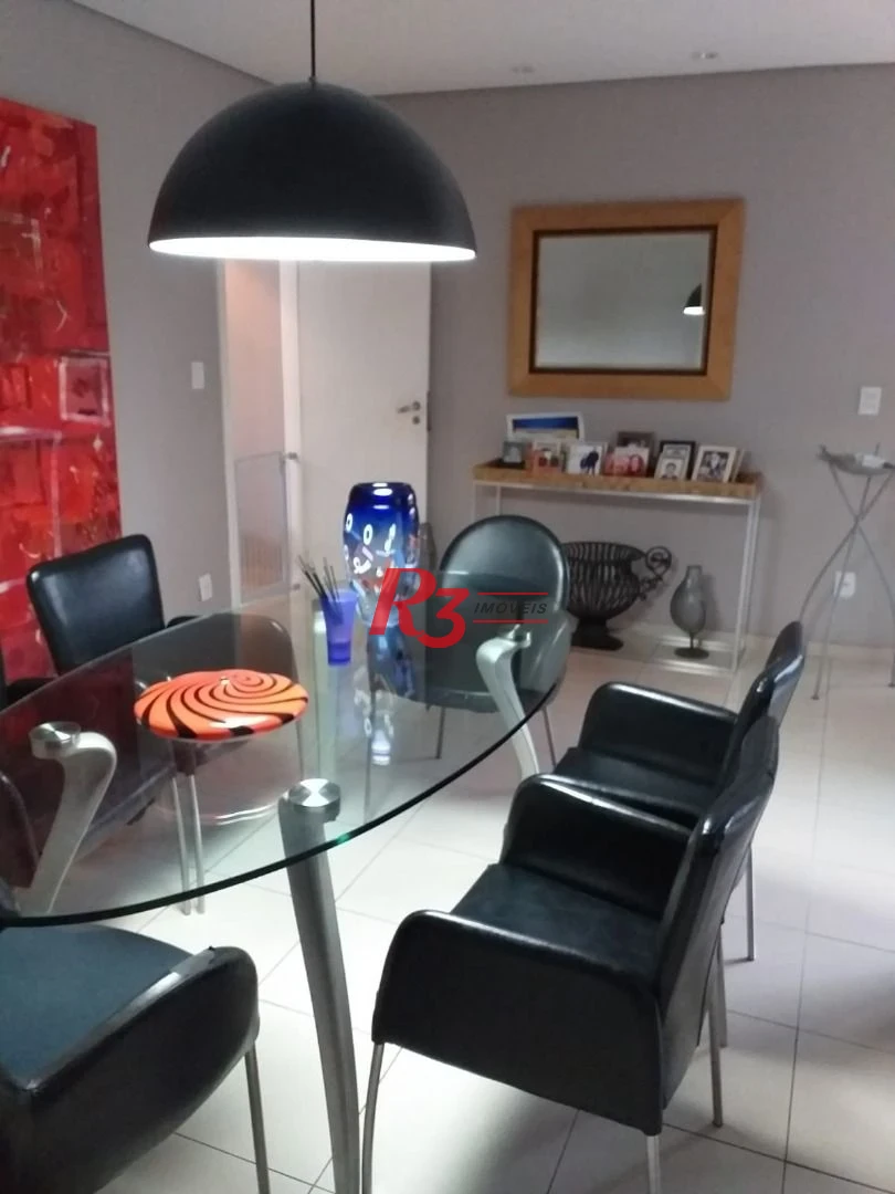 Apartamento na Pompéia com 4 quartos  à venda, 156 m² - Pompéia - Santos/SP