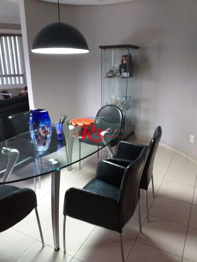 Apartamento na Pompéia com 4 quartos  à venda, 156 m² - Pompéia - Santos/SP