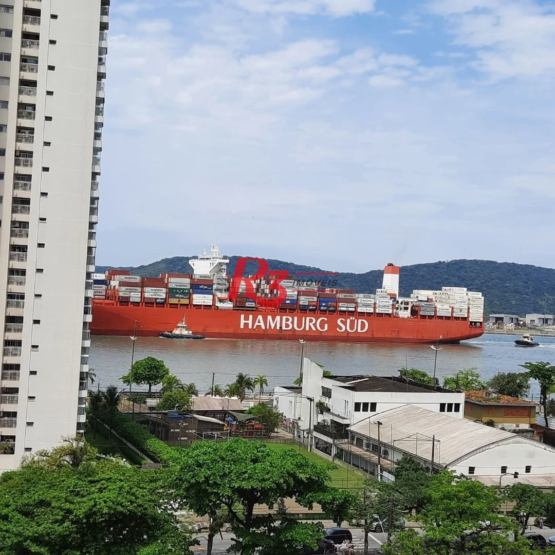 Apartamento com 2 dormitórios à venda, 123 m² por R$ 750.000,00 - Ponta da Praia - Santos/SP