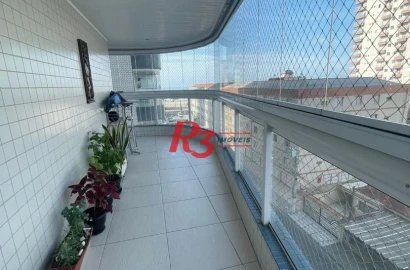 Apartamento com 3 dormitórios à venda, 152 m² por R$ 870.000,00 - Ocian - Praia Grande/SP