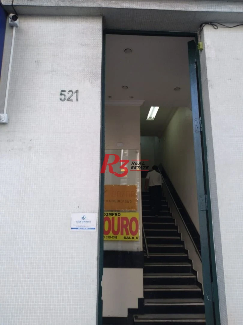 Sala para alugar, 46 m² - Gonzaga - Santos/SP