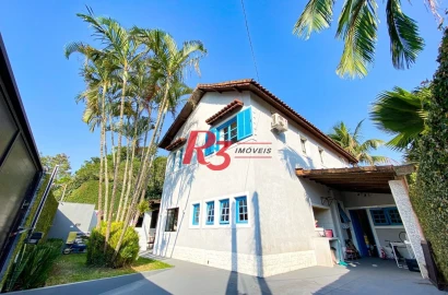 Casa com 4 dormitórios à venda, 473 m² por R$ 1.900.000,00 - Morro dos Barbosas - São Vicente/SP