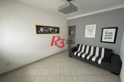 Apartamento de 2 quartos à venda, com 65 m², no Boqueirão, ótima localização, em Santos SP