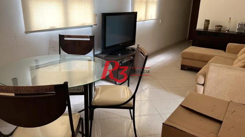 Apartamento com 1 dormitório para alugar, 50 m² por R$ 4.000,00/mês - Aparecida - Santos/SP