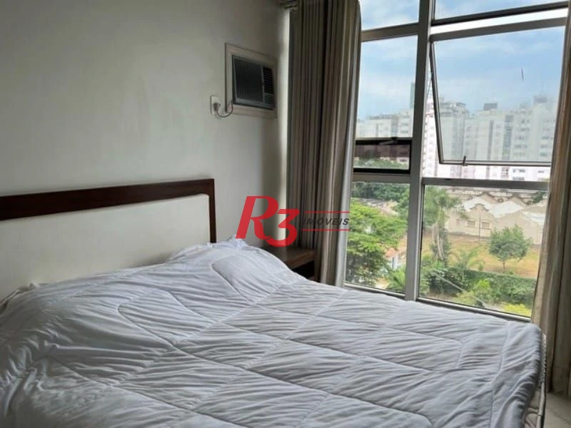 Apartamento com 1 dormitório para alugar, 50 m² por R$ 4.000,00/mês - Aparecida - Santos/SP
