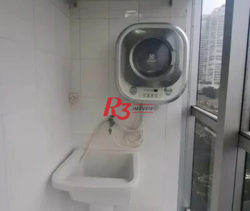 Apartamento com 1 dormitório para alugar, 50 m² por R$ 4.000,00/mês - Aparecida - Santos/SP
