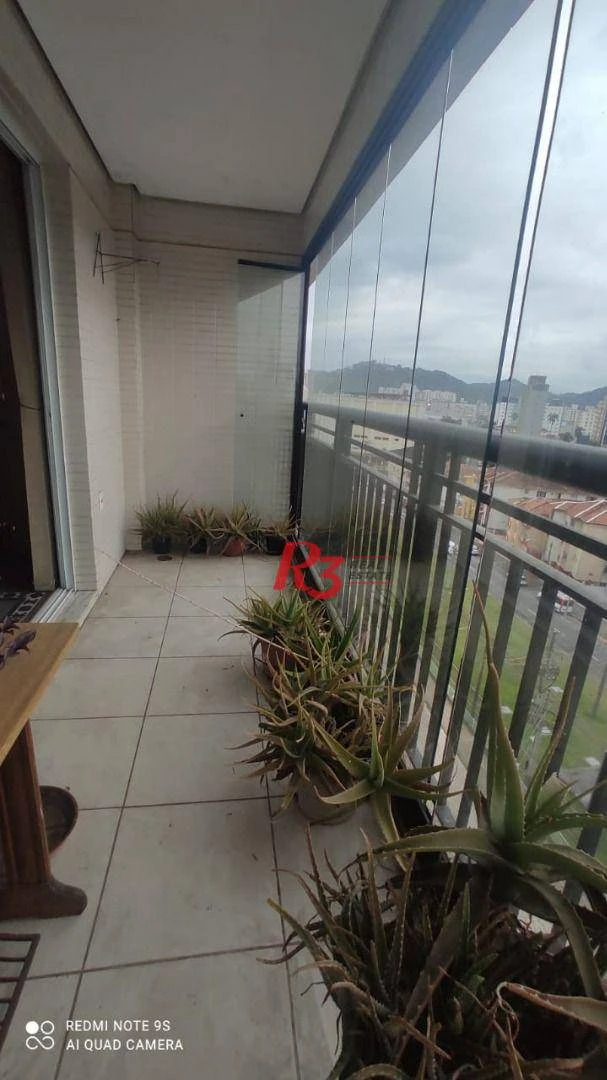 Apartamento com 3 dormitórios à venda, 136 m² por R$ 875.000,00 - Gonzaga - Santos/SP