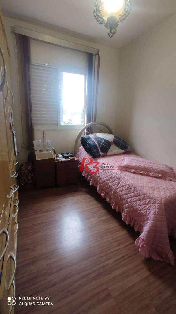 Apartamento com 3 dormitórios à venda, 136 m² por R$ 875.000,00 - Gonzaga - Santos/SP
