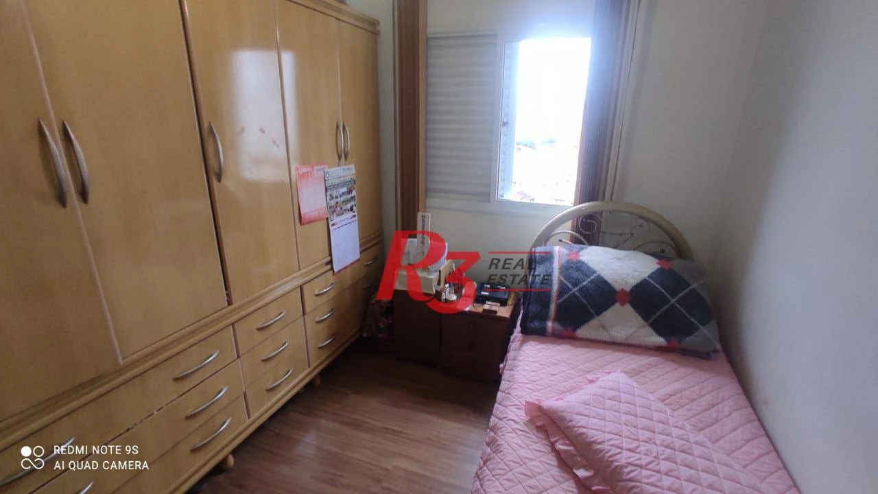 Apartamento com 3 dormitórios à venda, 136 m² por R$ 875.000,00 - Gonzaga - Santos/SP