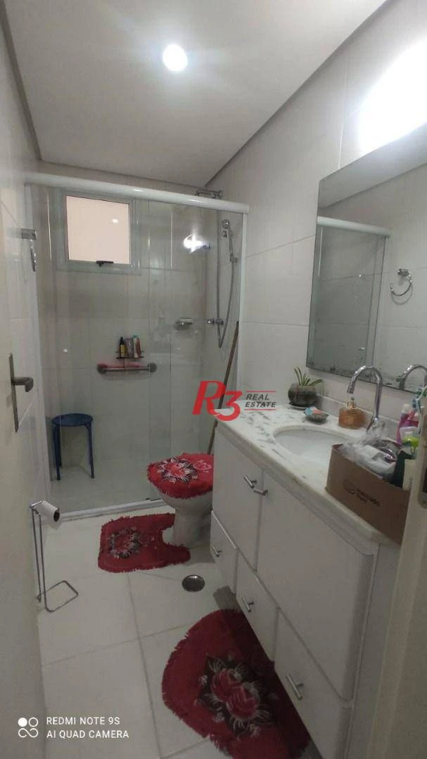 Apartamento com 3 dormitórios à venda, 136 m² por R$ 875.000,00 - Gonzaga - Santos/SP
