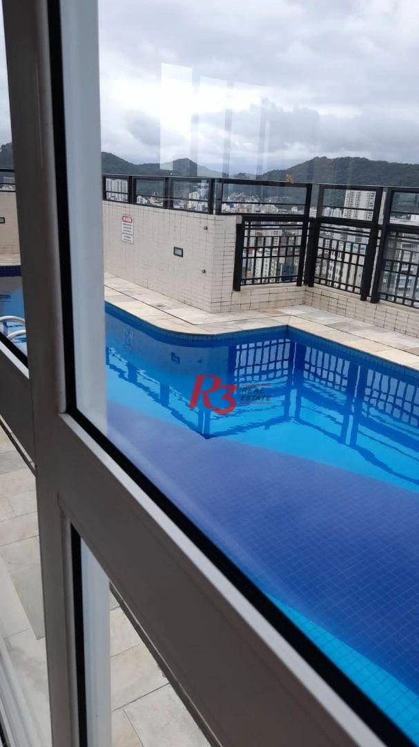 Apartamento com 3 dormitórios à venda, 136 m² por R$ 875.000,00 - Gonzaga - Santos/SP