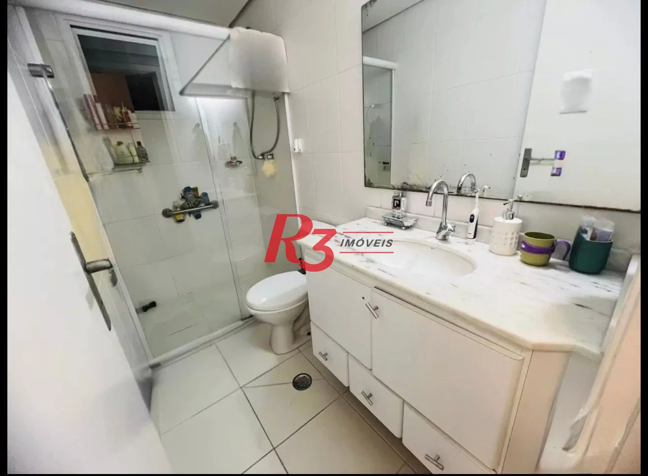 Apartamento com 3 dormitórios à venda, 96 m² por R$ 875.000,00 - Gonzaga - Santos/SP