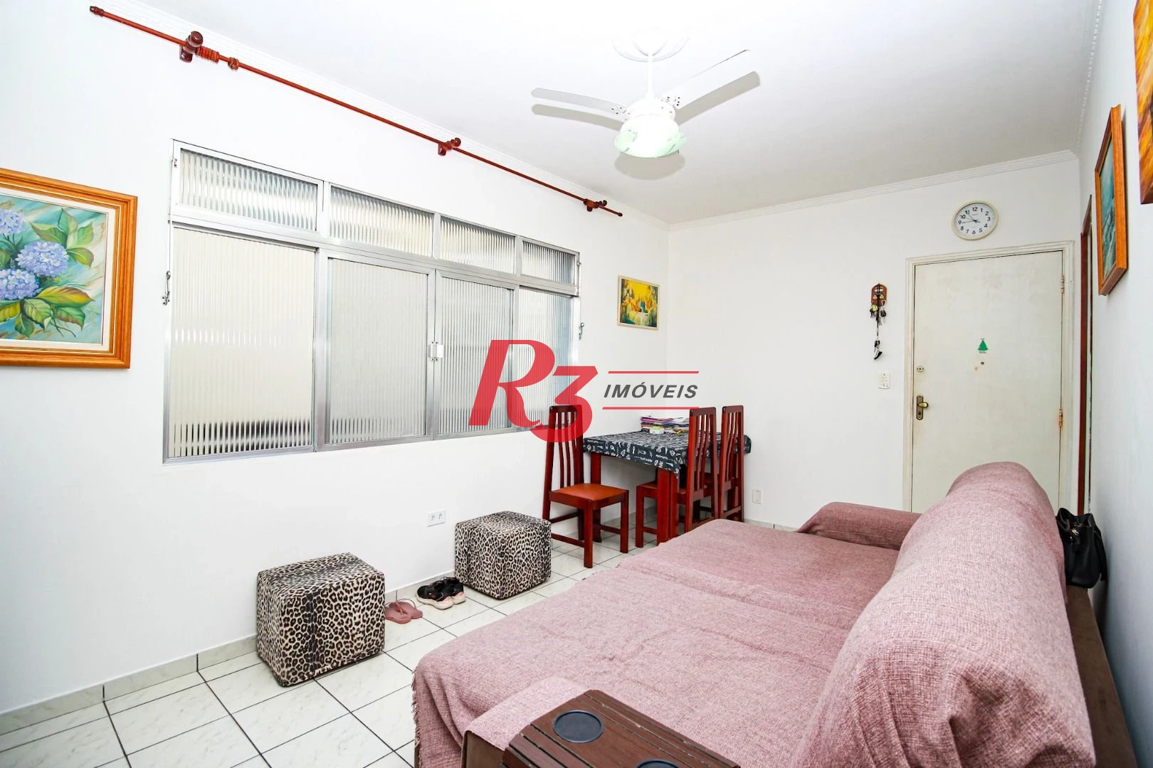 Apartamento com 3 dormitórios à venda, 84 m² por R$ 450.000,00 - Aparecida - Santos/SP