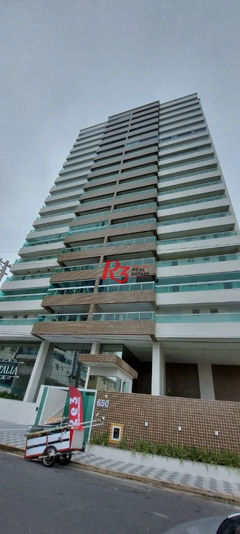 Apartamento com 3 dormitórios à venda, 117 m² por R$ 910.000  no  Boqueirão em Praia Grande/SP