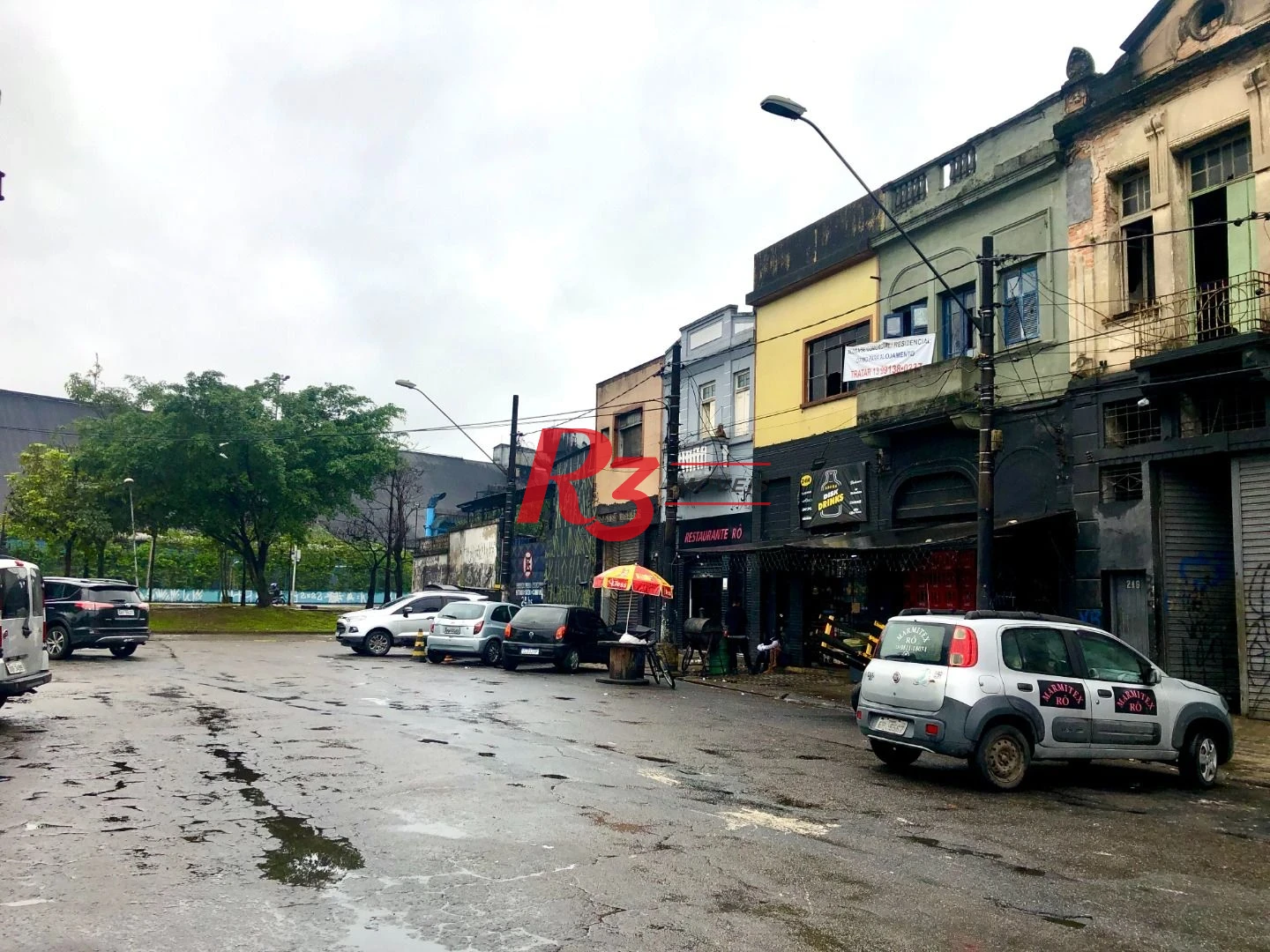 Prédio para alugar, 400 m² - Vila Nova - Santos/SP