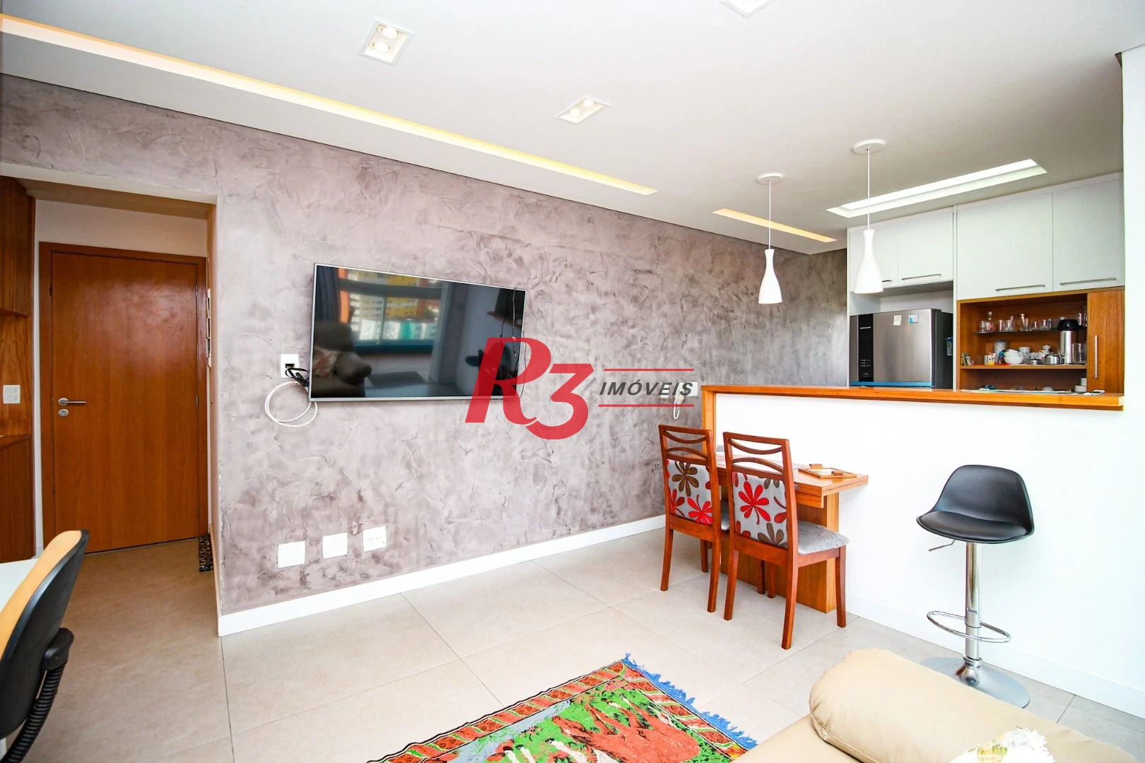 Apartamento à venda, 58 m² por R$ 587.000,00 - Boqueirão - Santos/SP