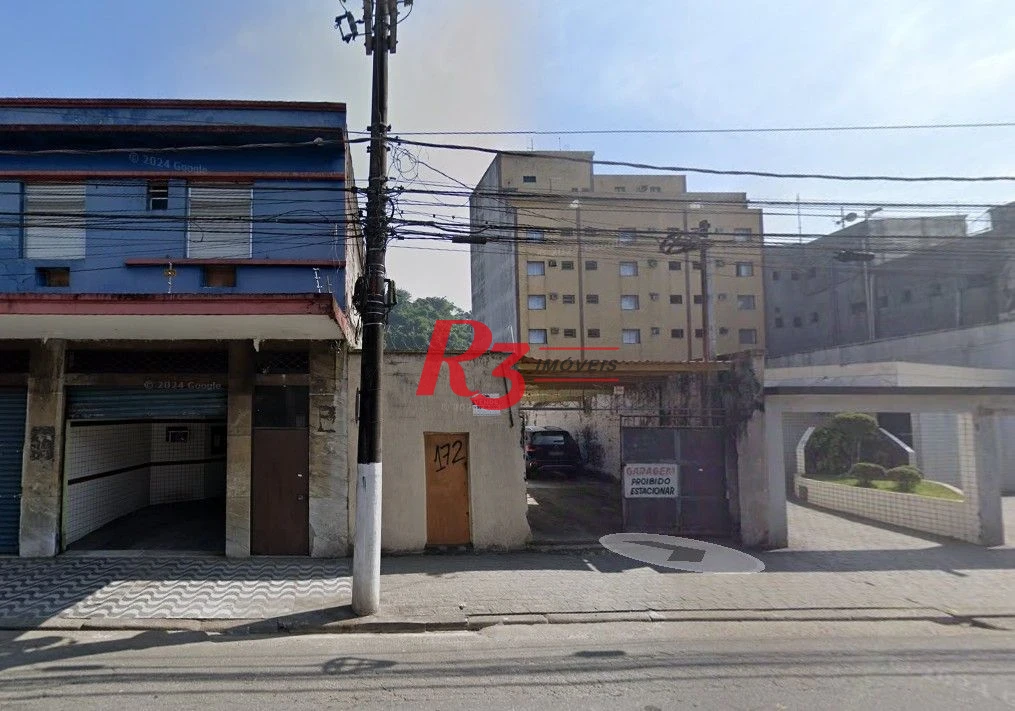 Terreno à venda, 422 m² por R$ 900.000,00 - Centro - Santos/SP