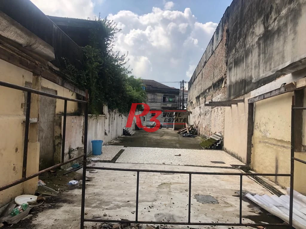 Terreno à venda, 422 m² por R$ 900.000,00 - Centro - Santos/SP