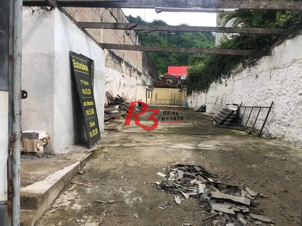 Terreno à venda, 422 m² por R$ 900.000,00 - Centro - Santos/SP