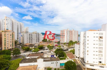 Apartamento com 3 dormitórios para alugar, 166 m² por R$ 16.000,02/mês - Ponta da Praia - Santos/SP