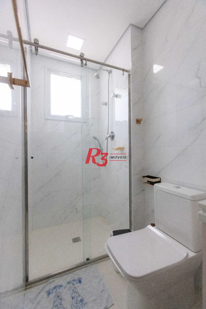 Apartamento com 3 dormitórios para alugar, 166 m² por R$ 16.000,02/mês - Ponta da Praia - Santos/SP