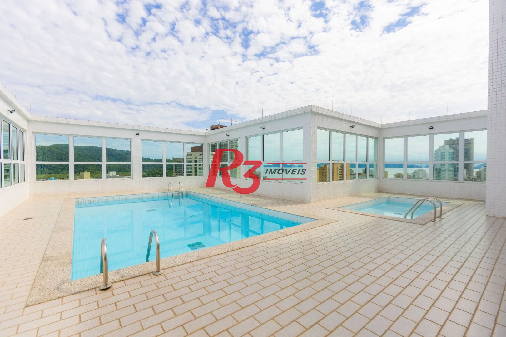 Apartamento com 3 dormitórios para alugar, 166 m² por R$ 16.000,02/mês - Ponta da Praia - Santos/SP
