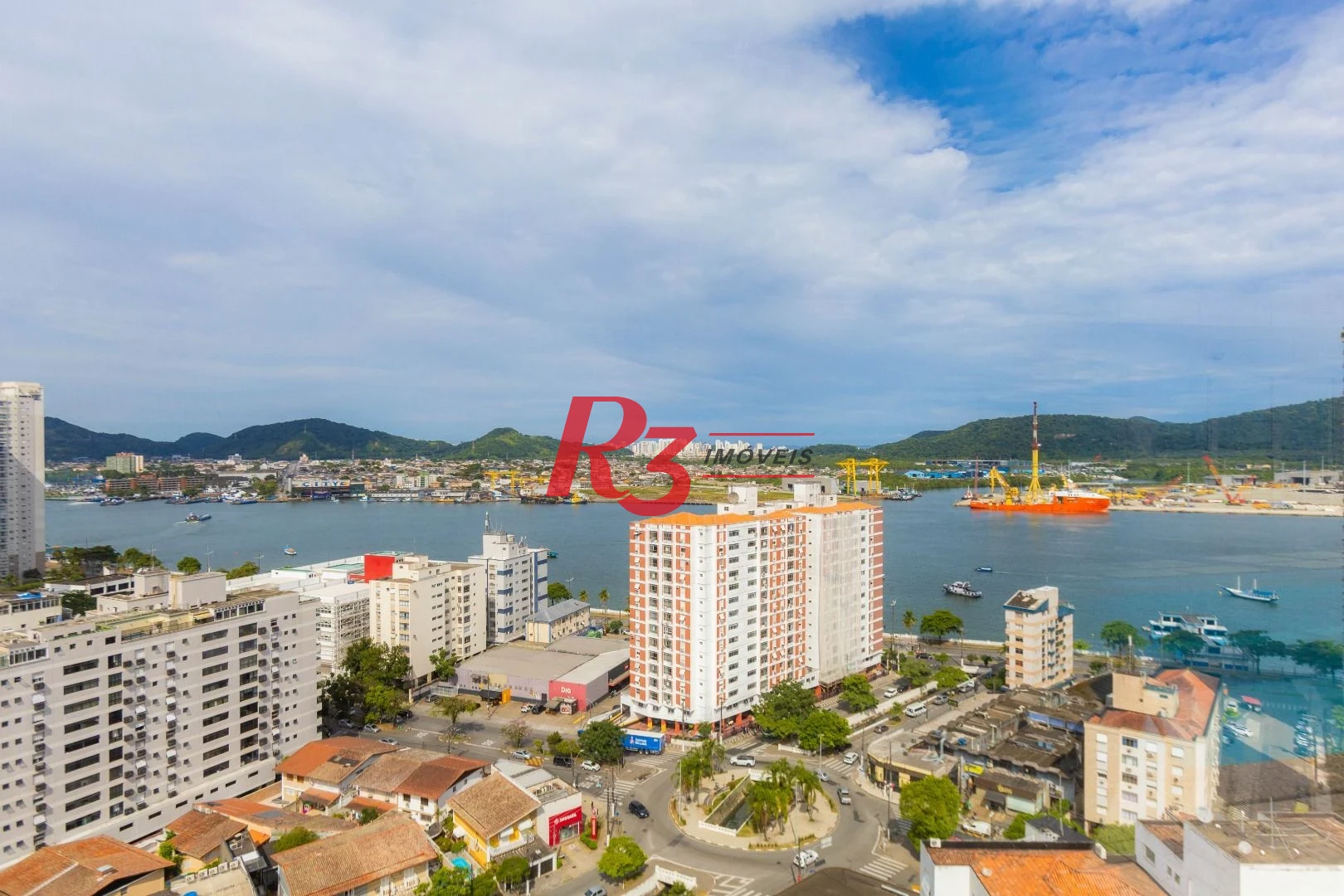 Apartamento com 3 dormitórios para alugar, 166 m² por R$ 16.000,02/mês - Ponta da Praia - Santos/SP
