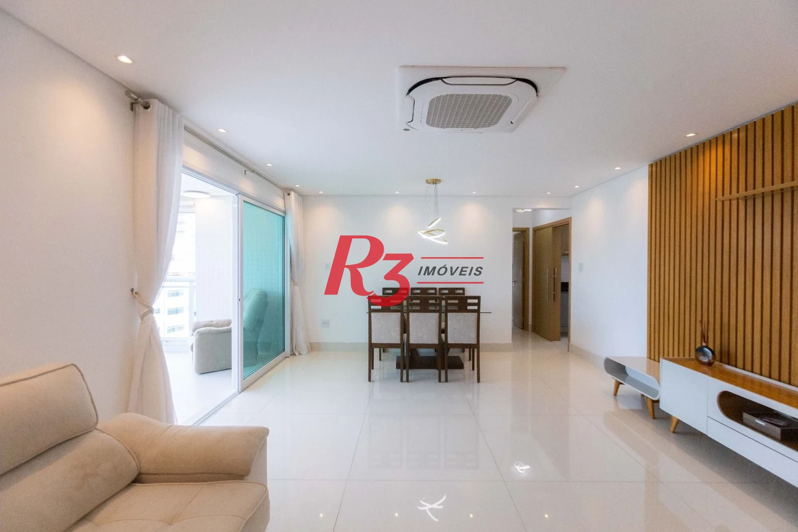Apartamento com 3 dormitórios para alugar, 166 m² por R$ 16.000,02/mês - Ponta da Praia - Santos/SP