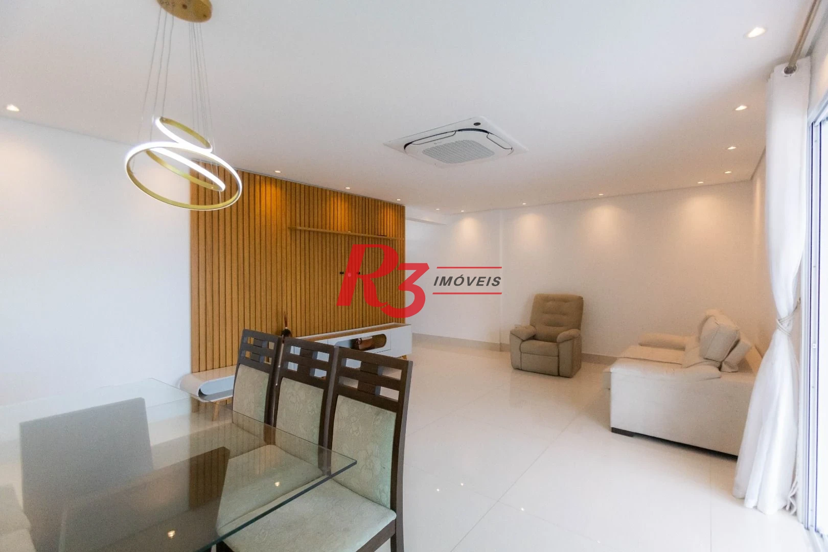 Apartamento com 3 dormitórios para alugar, 166 m² por R$ 16.000,02/mês - Ponta da Praia - Santos/SP