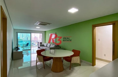 Apartamento com 3 dormitórios à venda, 185 m² por R$ 2.660.000,00 - Ponta da Praia - Santos/SP