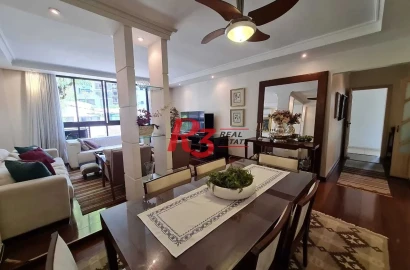 Apartamento à venda, 159 m² por R$ 1.190.000,00 - Boqueirão - Santos/SP