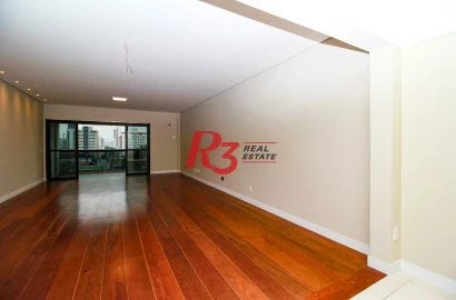 Apartamento com 3 dormitórios à venda, 204 m² - Boqueirão - Santos/SP