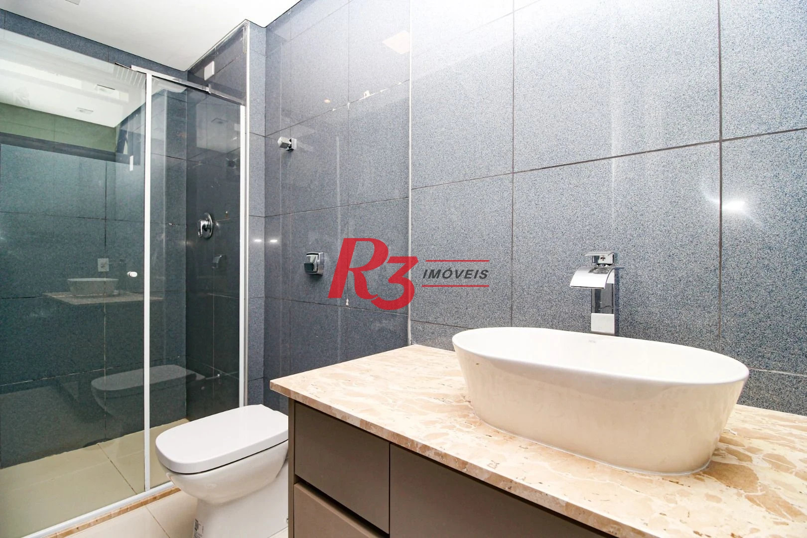 Apartamento com 3 dormitórios à venda, 204 m² - Boqueirão - Santos/SP
