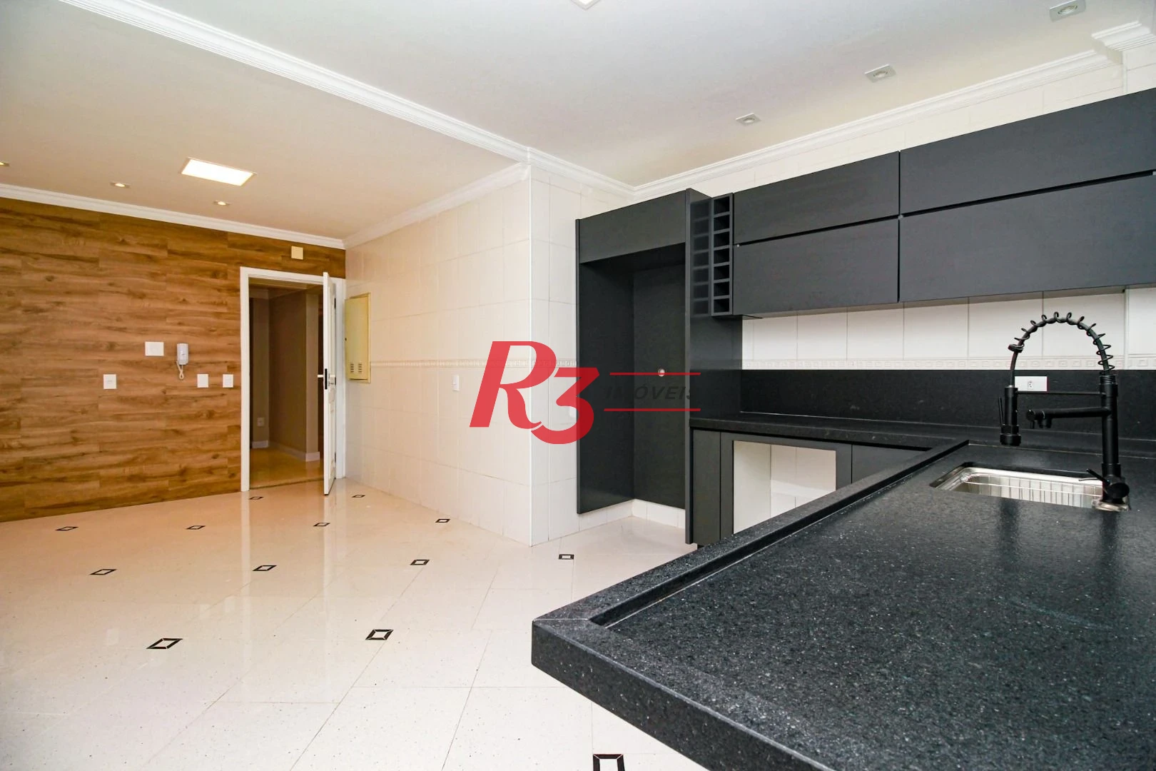 Apartamento com 3 dormitórios à venda, 204 m² - Boqueirão - Santos/SP