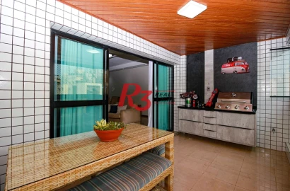 Apartamento à venda, 155 m² por R$ 1.980.000,00 - Gonzaga - Santos/SP