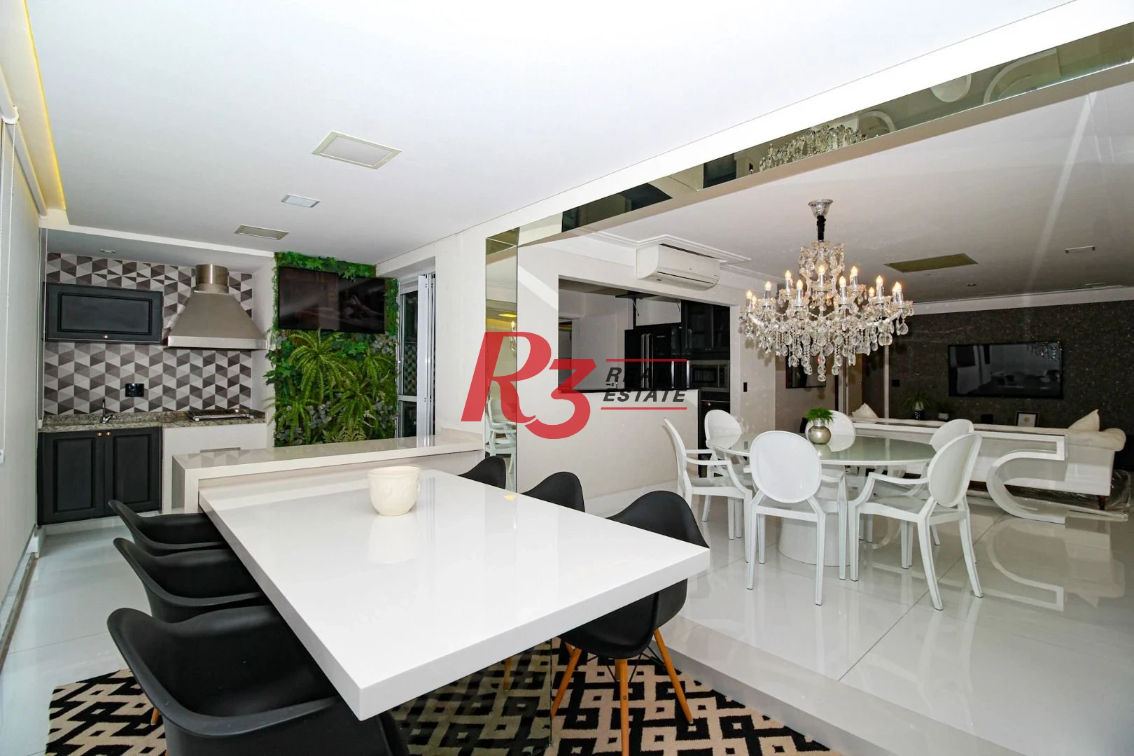 Apartamento com 3 dormitórios para locação, 171 m² - Embaré - Santos/SP